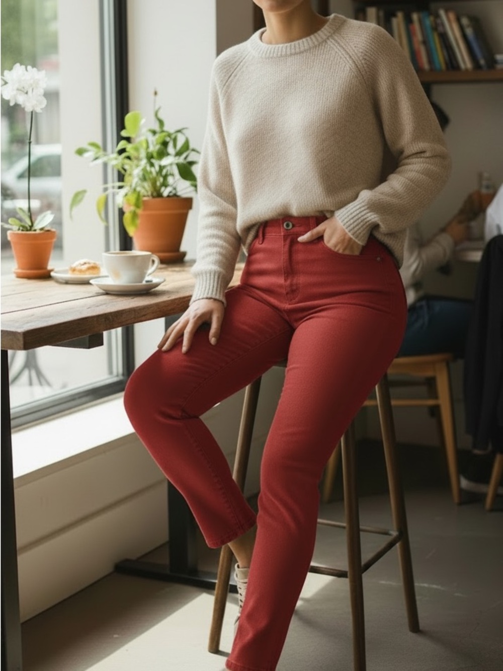 Liverpool 4/27 High-Rise Ankle Skinny Slim Jeans for Women